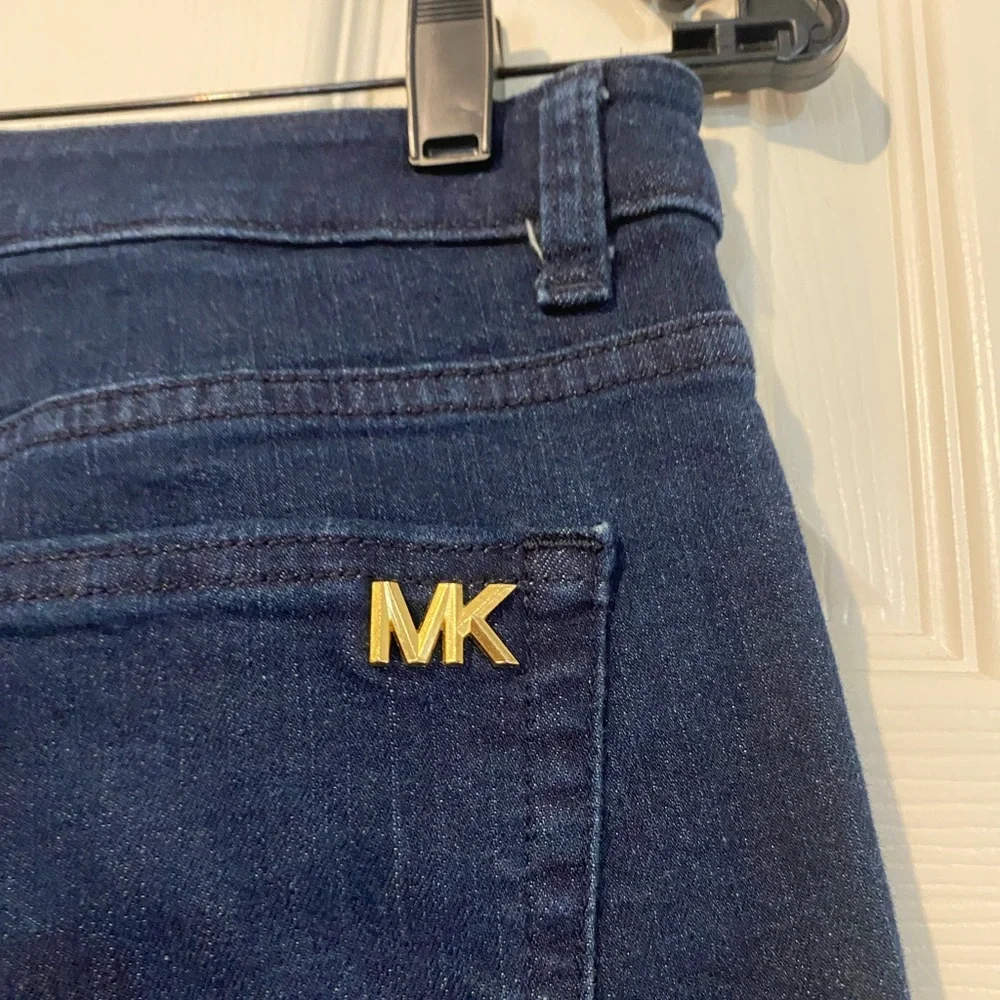 Michael Kors High Rise Skinny Jeans Dark Wash 6